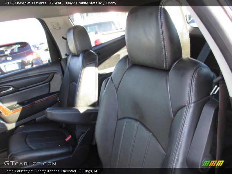 Black Granite Metallic / Ebony 2013 Chevrolet Traverse LTZ AWD