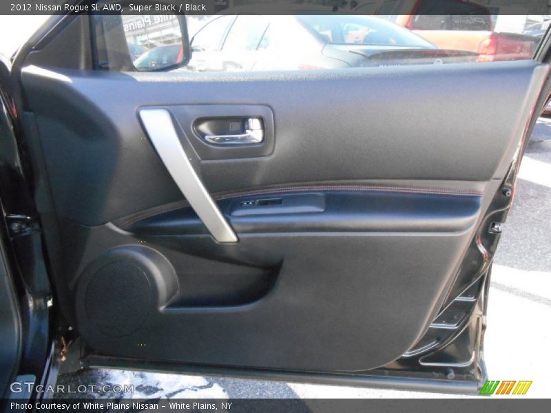 Super Black / Black 2012 Nissan Rogue SL AWD