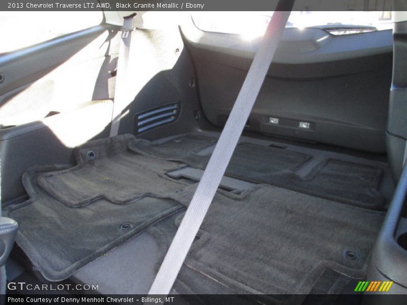 Black Granite Metallic / Ebony 2013 Chevrolet Traverse LTZ AWD
