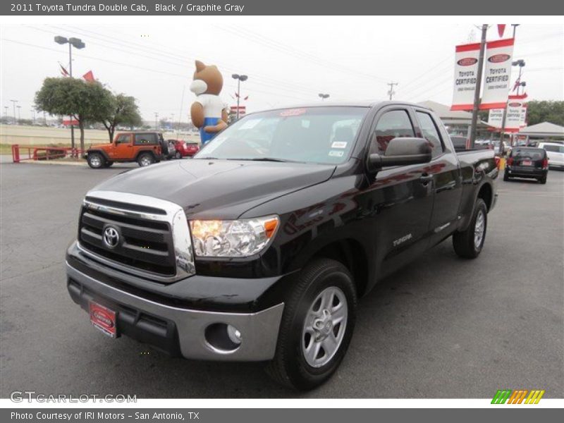 Black / Graphite Gray 2011 Toyota Tundra Double Cab