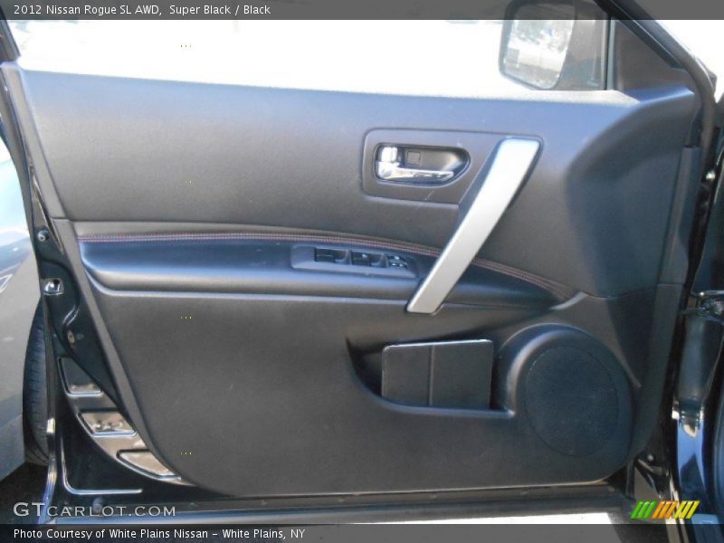 Super Black / Black 2012 Nissan Rogue SL AWD