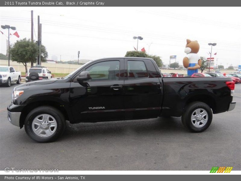 Black / Graphite Gray 2011 Toyota Tundra Double Cab
