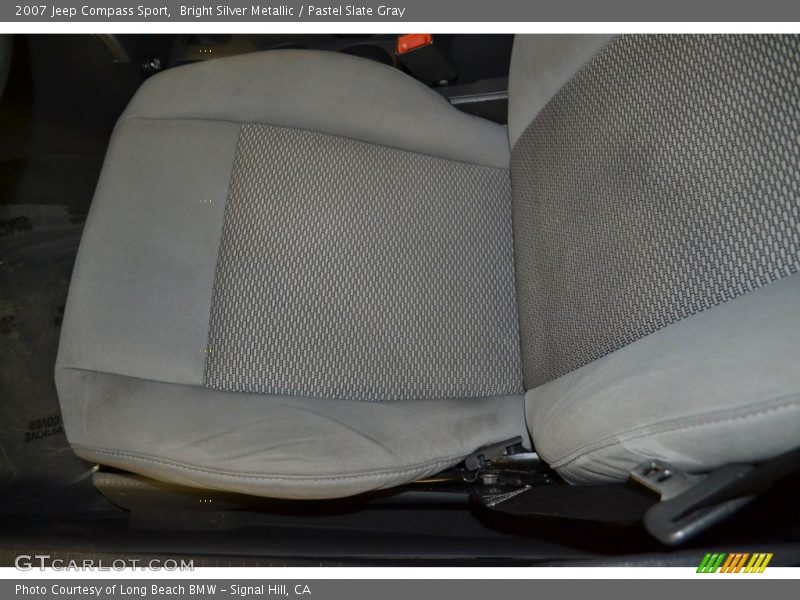Bright Silver Metallic / Pastel Slate Gray 2007 Jeep Compass Sport