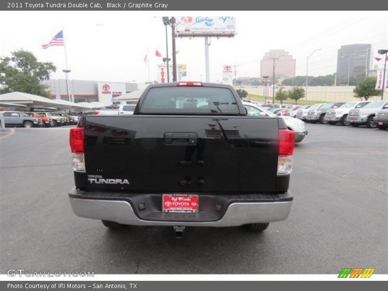 Black / Graphite Gray 2011 Toyota Tundra Double Cab