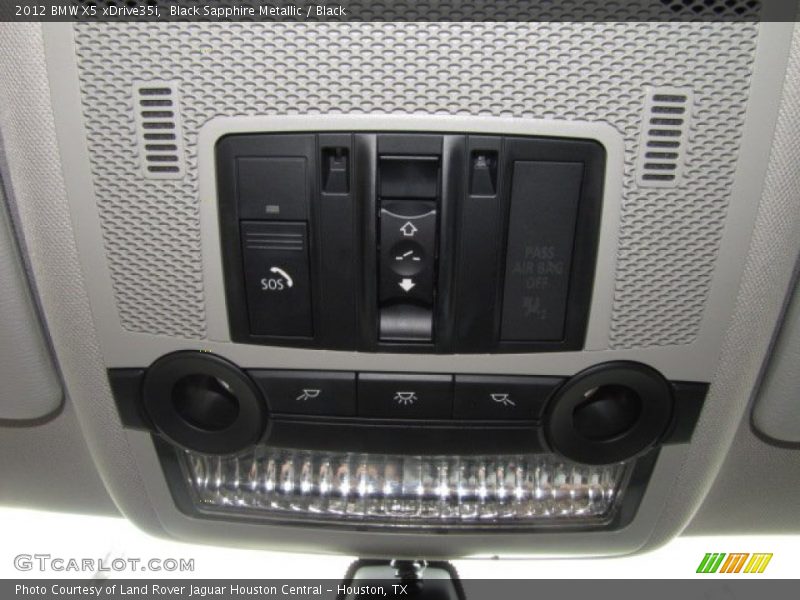 Black Sapphire Metallic / Black 2012 BMW X5 xDrive35i