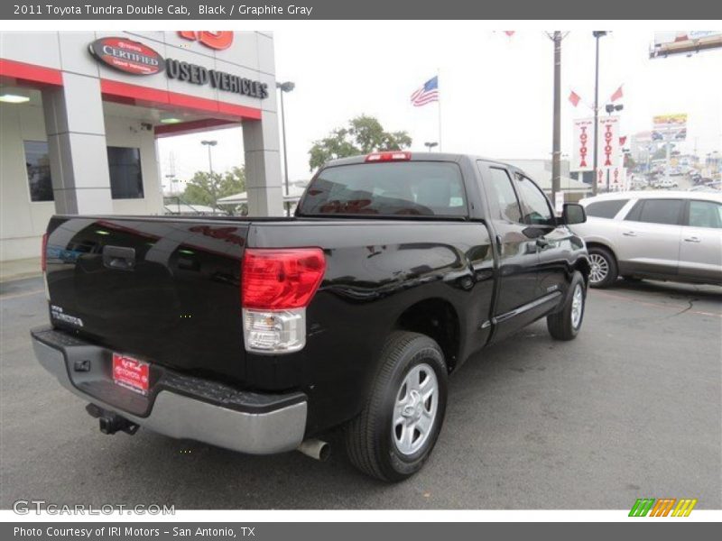 Black / Graphite Gray 2011 Toyota Tundra Double Cab