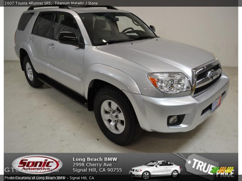 Titanium Metallic / Stone 2007 Toyota 4Runner SR5