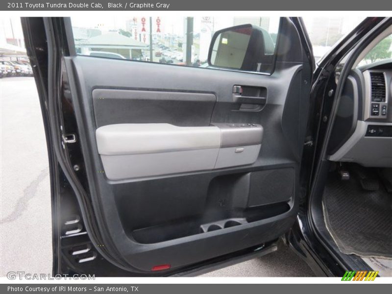 Black / Graphite Gray 2011 Toyota Tundra Double Cab