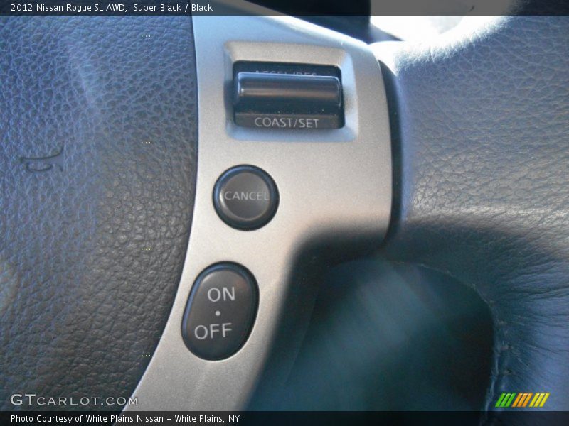 Super Black / Black 2012 Nissan Rogue SL AWD