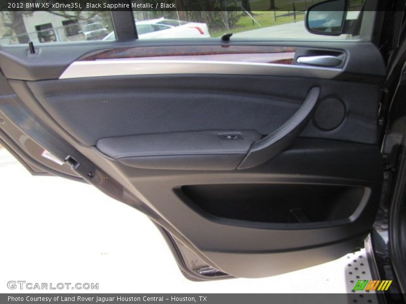 Black Sapphire Metallic / Black 2012 BMW X5 xDrive35i