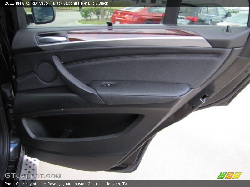 Black Sapphire Metallic / Black 2012 BMW X5 xDrive35i