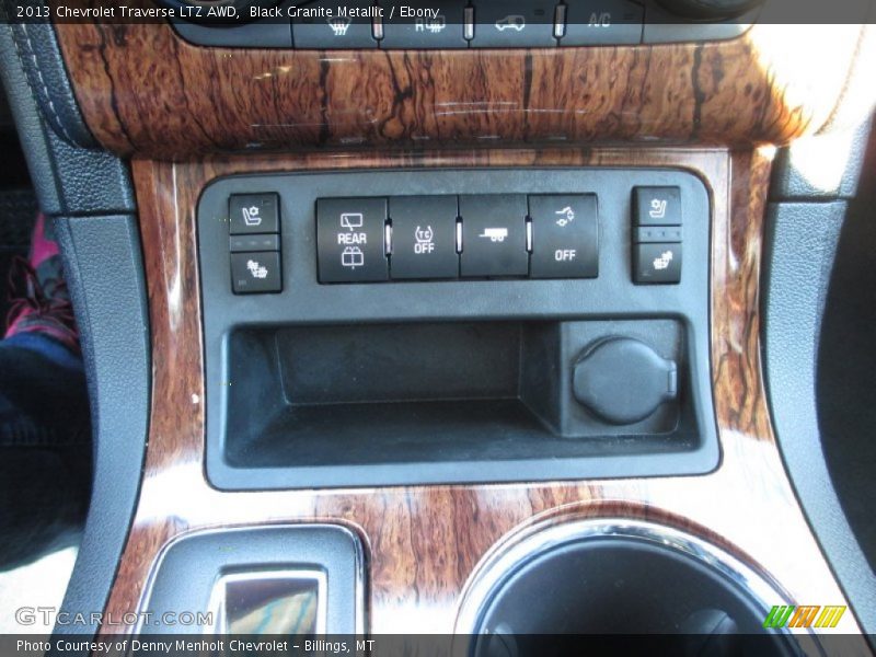 Black Granite Metallic / Ebony 2013 Chevrolet Traverse LTZ AWD