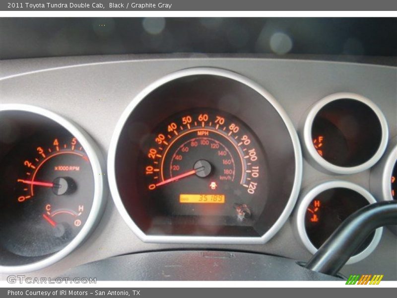 Black / Graphite Gray 2011 Toyota Tundra Double Cab