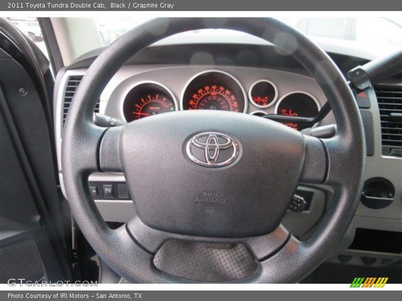 Black / Graphite Gray 2011 Toyota Tundra Double Cab
