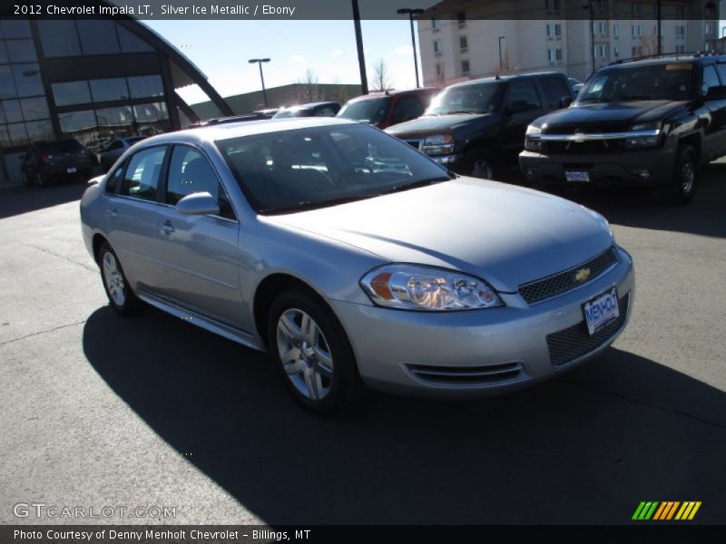 Silver Ice Metallic / Ebony 2012 Chevrolet Impala LT