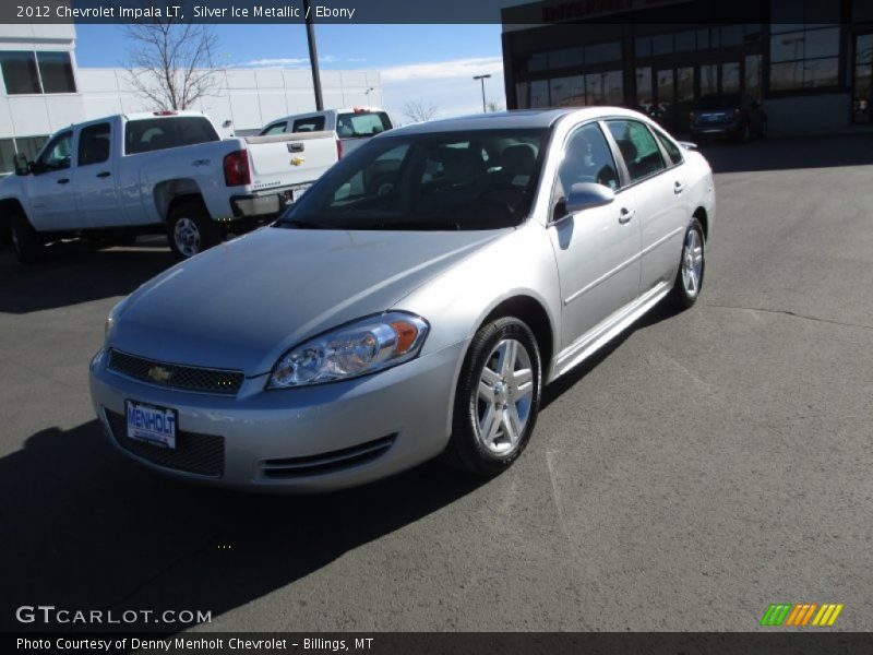 Silver Ice Metallic / Ebony 2012 Chevrolet Impala LT