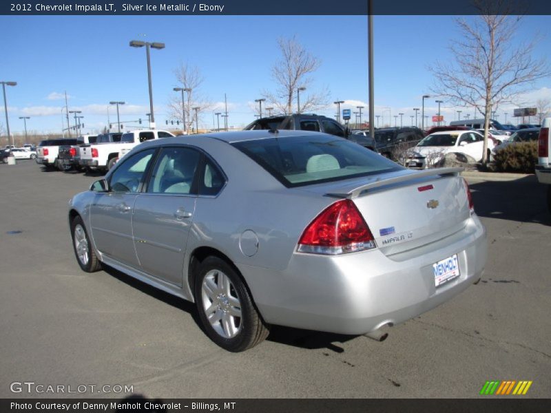 Silver Ice Metallic / Ebony 2012 Chevrolet Impala LT