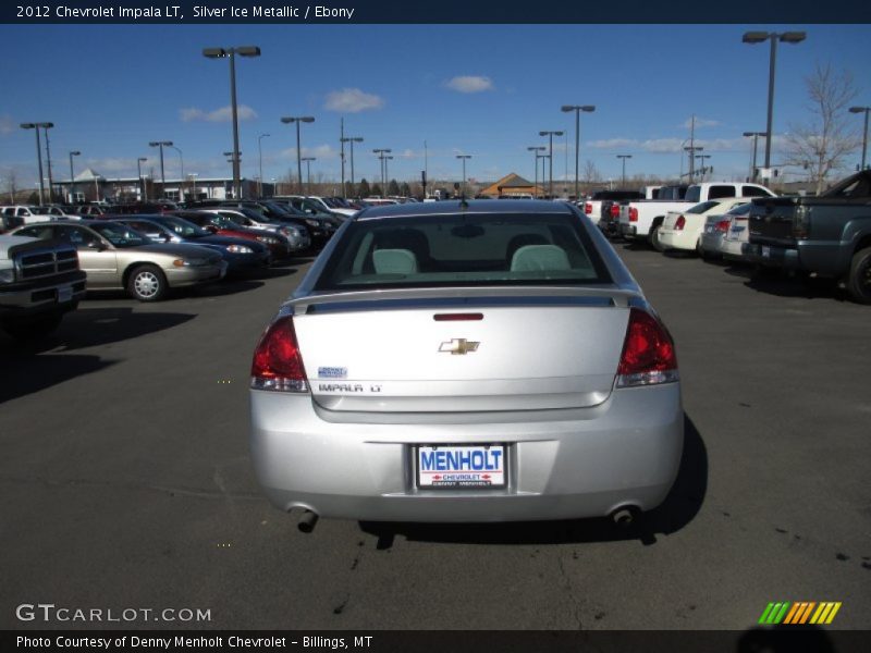 Silver Ice Metallic / Ebony 2012 Chevrolet Impala LT