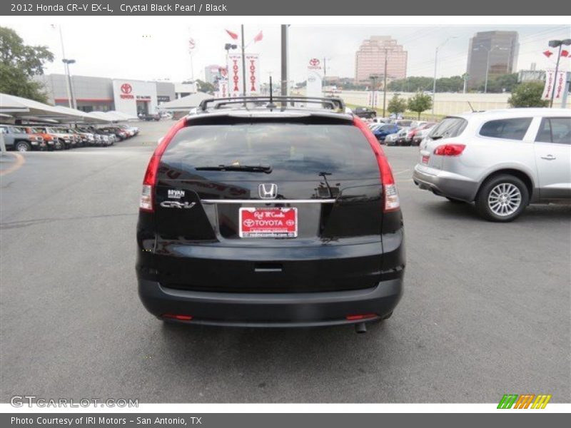 Crystal Black Pearl / Black 2012 Honda CR-V EX-L