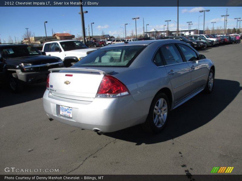 Silver Ice Metallic / Ebony 2012 Chevrolet Impala LT