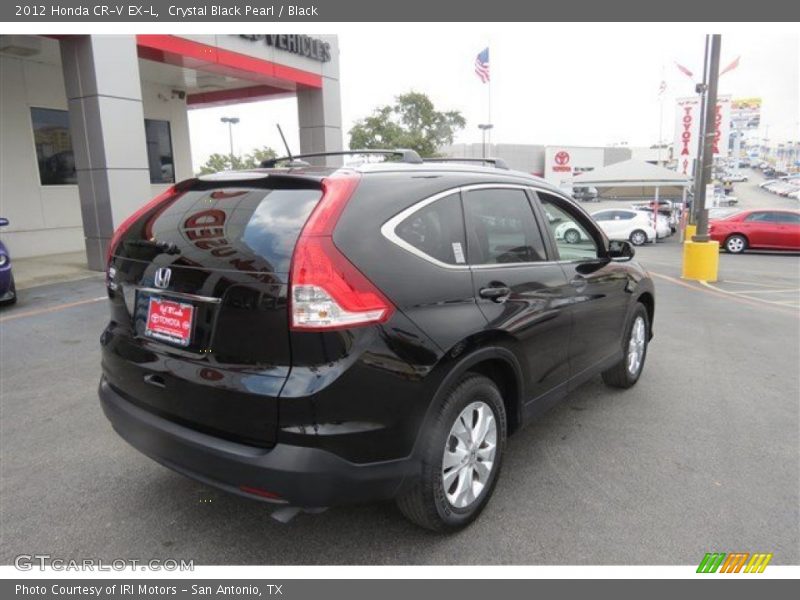 Crystal Black Pearl / Black 2012 Honda CR-V EX-L