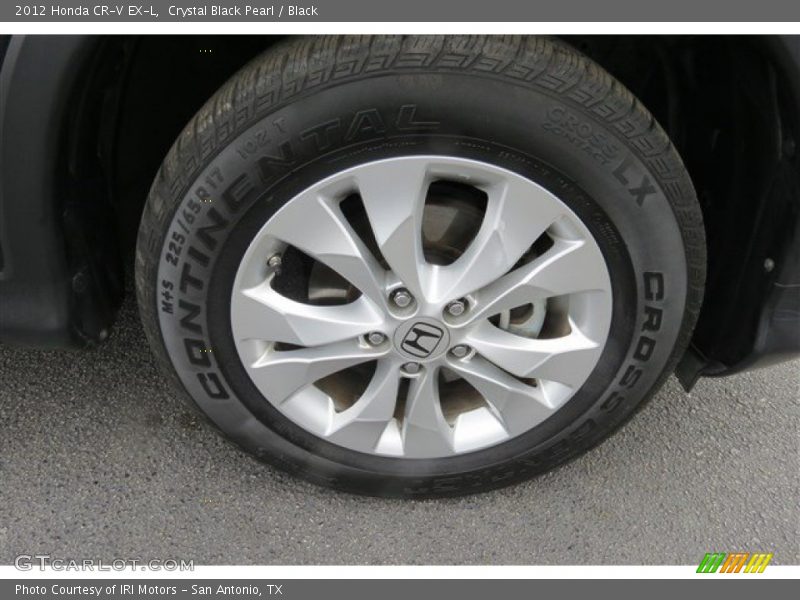 Crystal Black Pearl / Black 2012 Honda CR-V EX-L