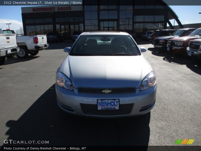 Silver Ice Metallic / Ebony 2012 Chevrolet Impala LT