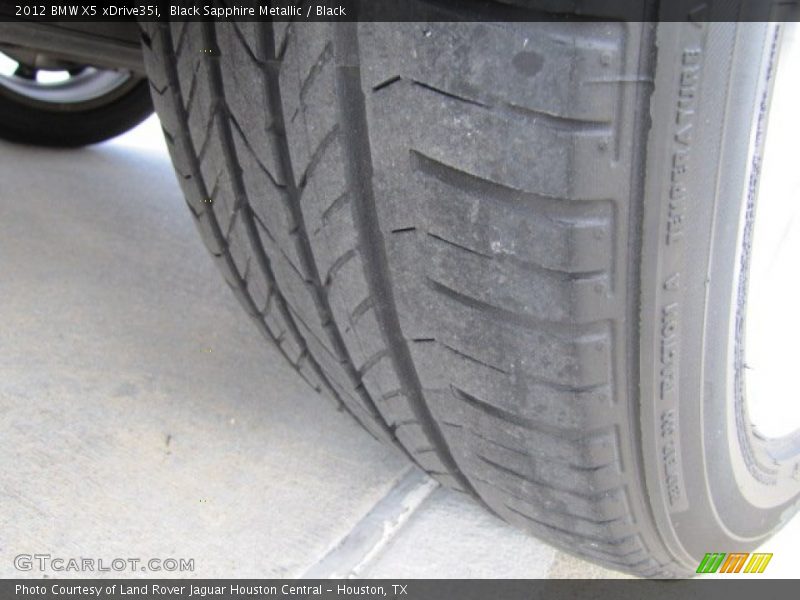 Black Sapphire Metallic / Black 2012 BMW X5 xDrive35i