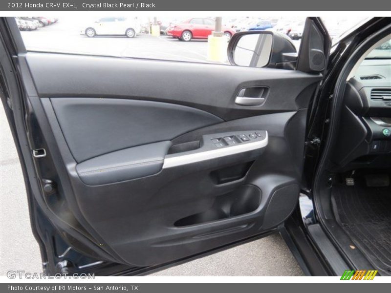 Crystal Black Pearl / Black 2012 Honda CR-V EX-L