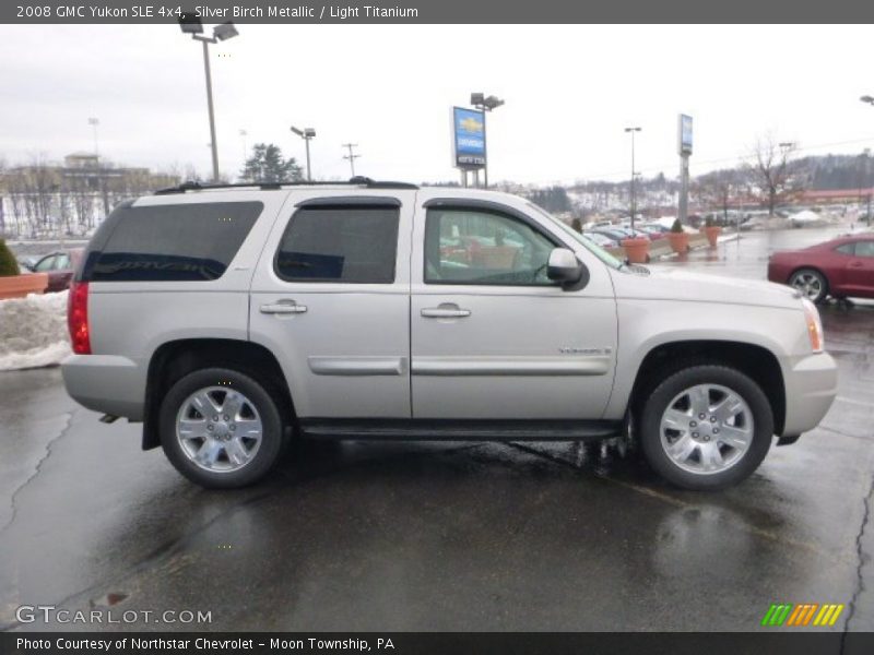 Silver Birch Metallic / Light Titanium 2008 GMC Yukon SLE 4x4