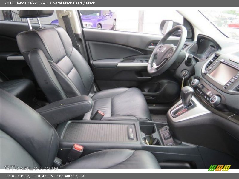 Crystal Black Pearl / Black 2012 Honda CR-V EX-L