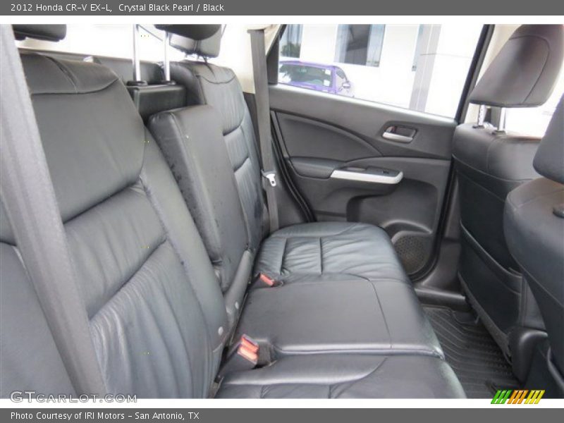 Crystal Black Pearl / Black 2012 Honda CR-V EX-L