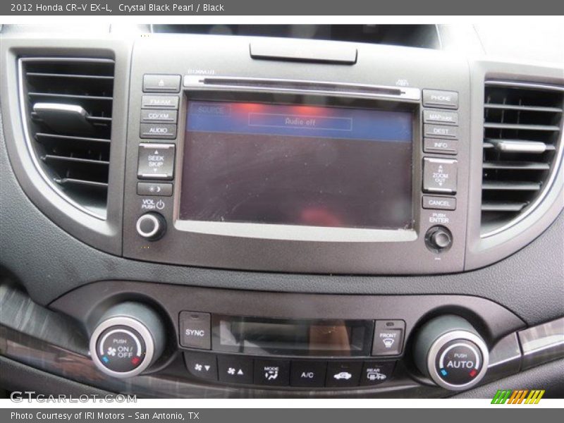 Crystal Black Pearl / Black 2012 Honda CR-V EX-L