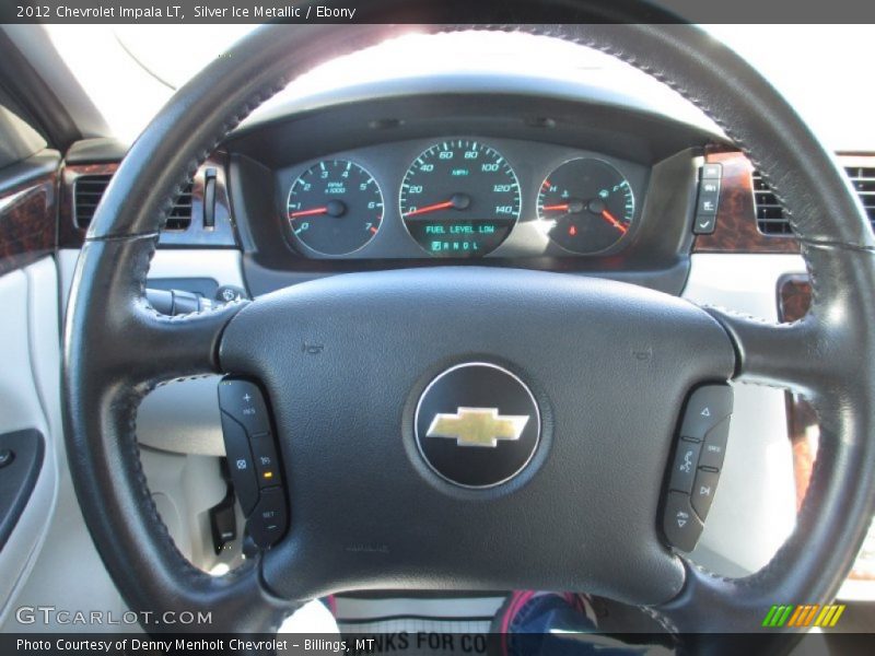 Silver Ice Metallic / Ebony 2012 Chevrolet Impala LT