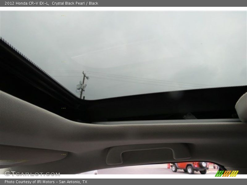 Crystal Black Pearl / Black 2012 Honda CR-V EX-L