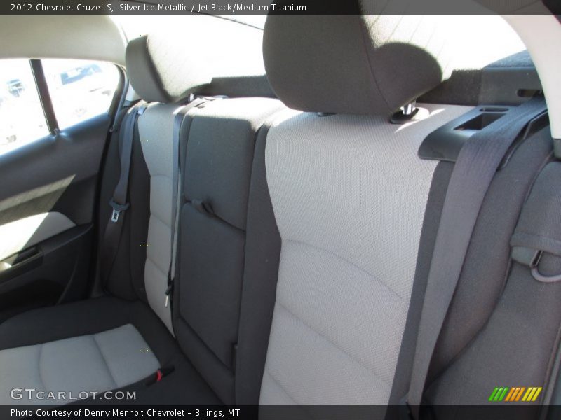 Silver Ice Metallic / Jet Black/Medium Titanium 2012 Chevrolet Cruze LS