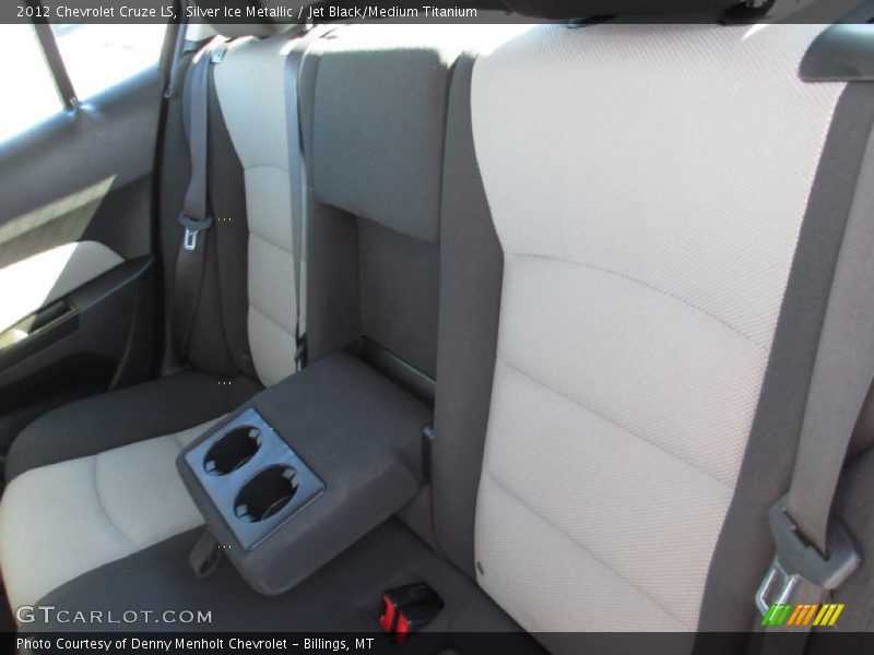 Silver Ice Metallic / Jet Black/Medium Titanium 2012 Chevrolet Cruze LS