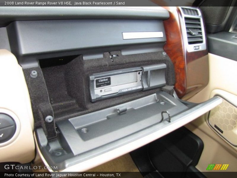 Java Black Pearlescent / Sand 2008 Land Rover Range Rover V8 HSE