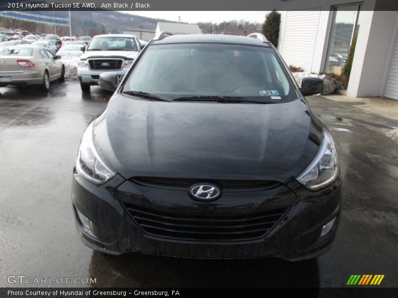 Ash Black / Black 2014 Hyundai Tucson SE AWD