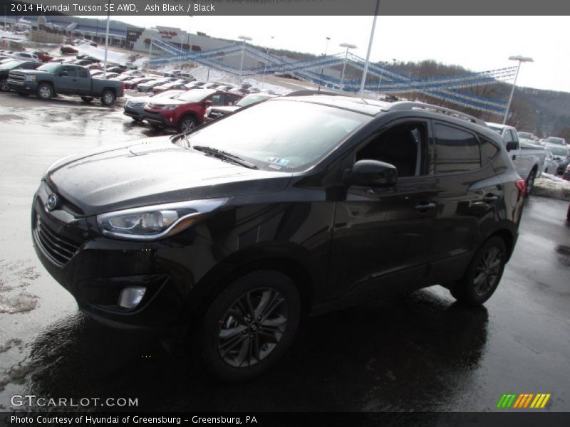 Ash Black / Black 2014 Hyundai Tucson SE AWD