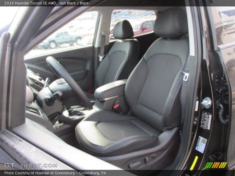 Ash Black / Black 2014 Hyundai Tucson SE AWD