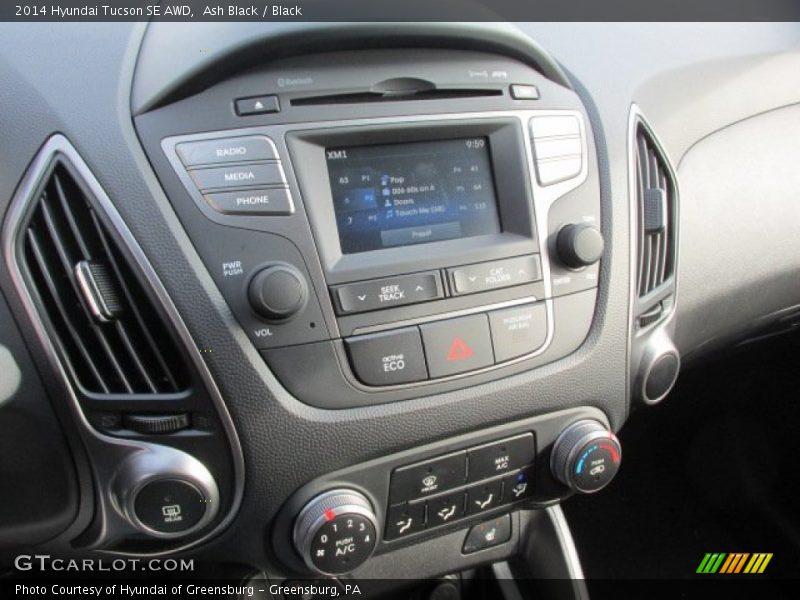 Ash Black / Black 2014 Hyundai Tucson SE AWD