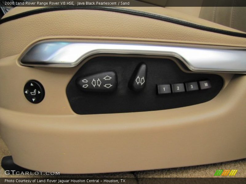 Controls of 2008 Range Rover V8 HSE