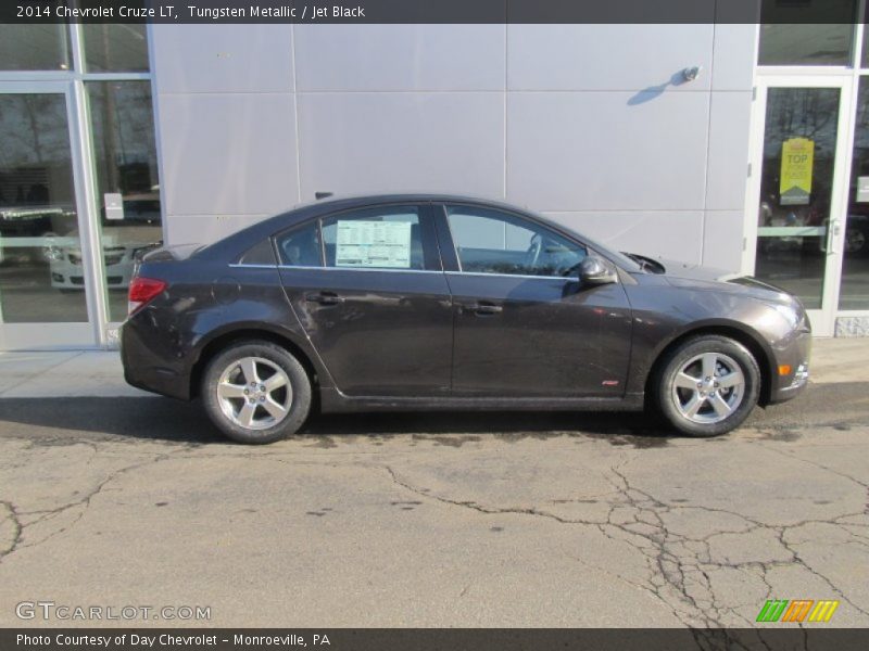 Tungsten Metallic / Jet Black 2014 Chevrolet Cruze LT