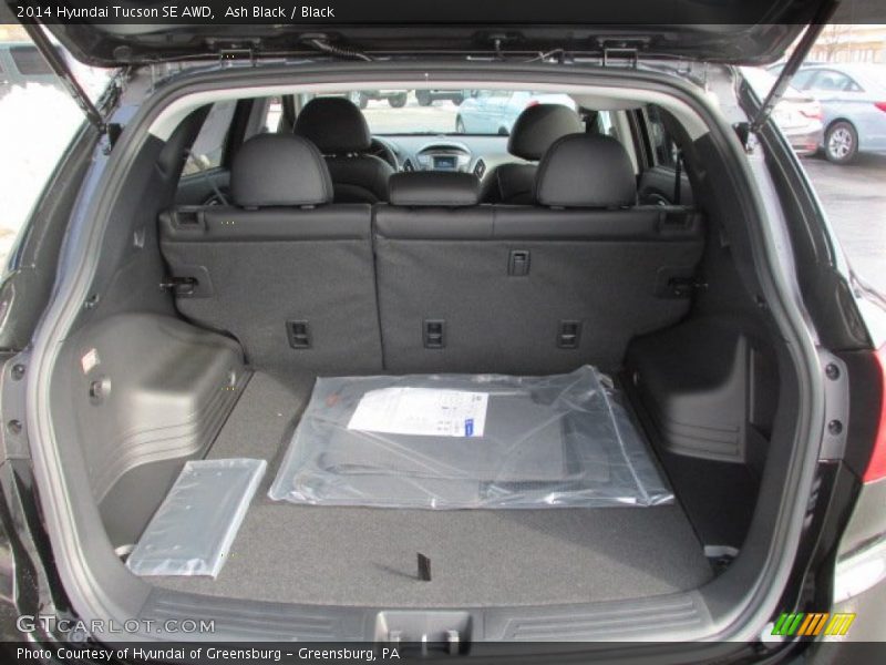Ash Black / Black 2014 Hyundai Tucson SE AWD