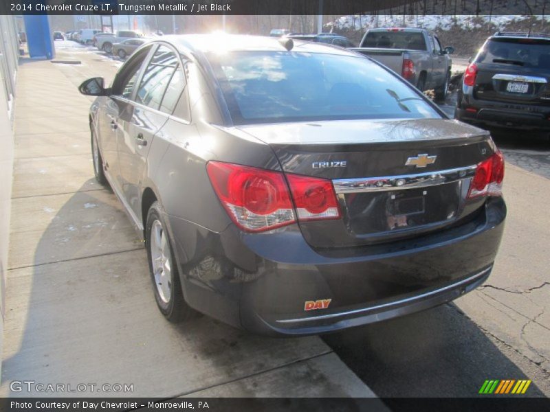 Tungsten Metallic / Jet Black 2014 Chevrolet Cruze LT