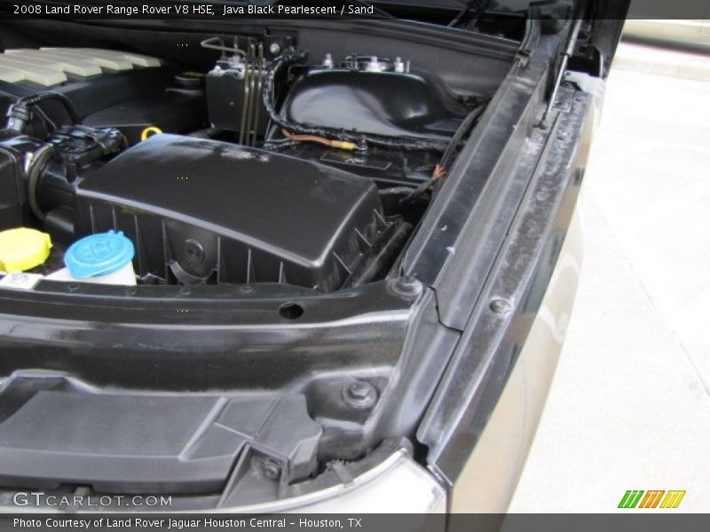 Java Black Pearlescent / Sand 2008 Land Rover Range Rover V8 HSE