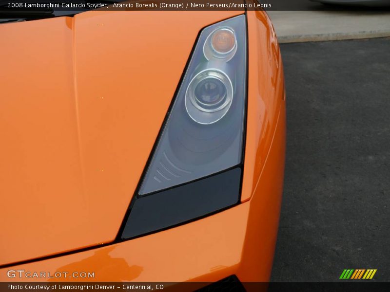 Arancio Borealis (Orange) / Nero Perseus/Arancio Leonis 2008 Lamborghini Gallardo Spyder