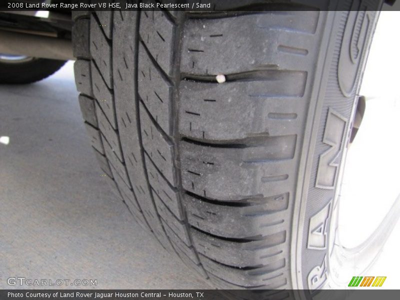 Java Black Pearlescent / Sand 2008 Land Rover Range Rover V8 HSE