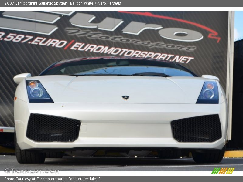 Balloon White / Nero Perseus 2007 Lamborghini Gallardo Spyder